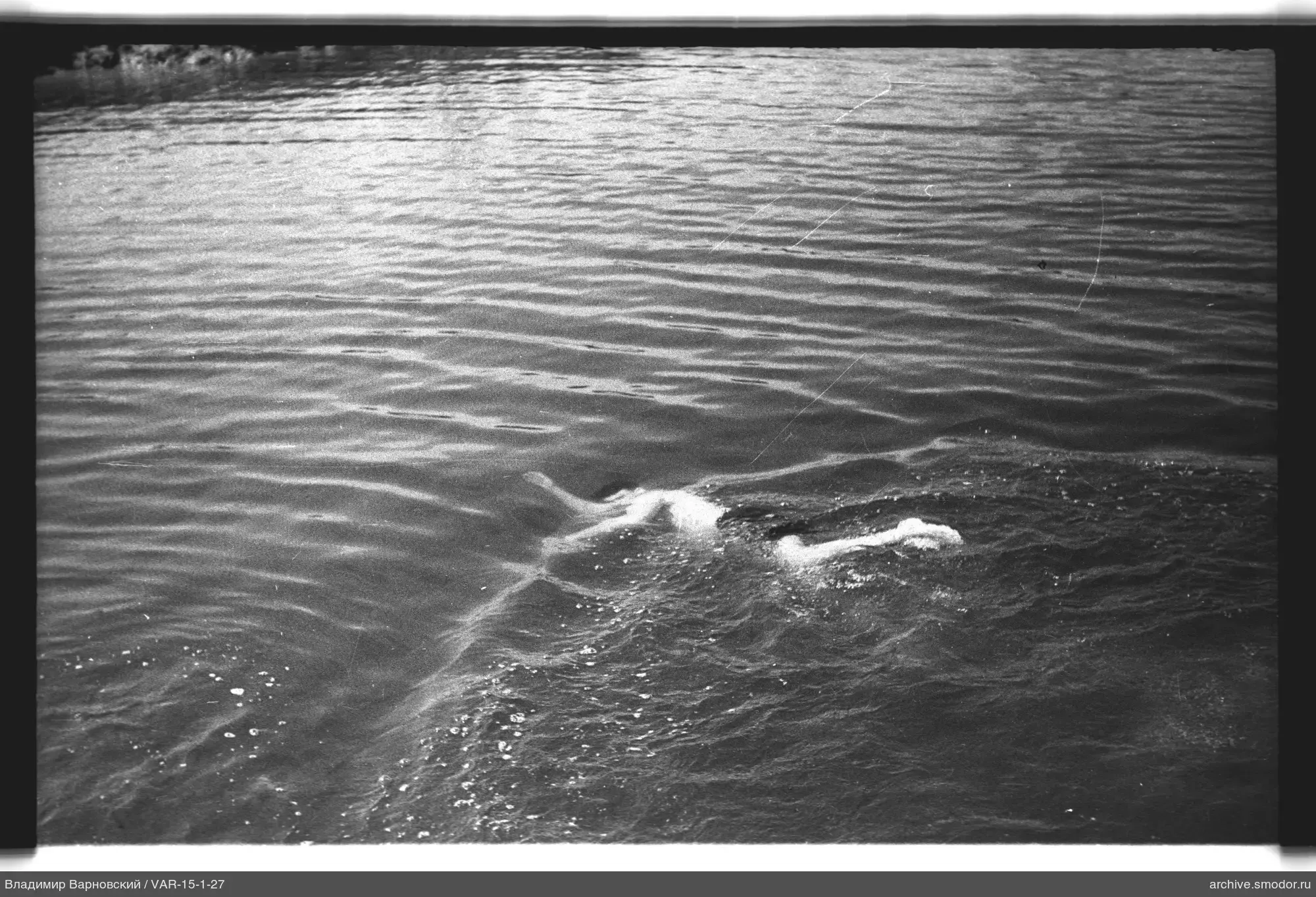 Person im Wasser
