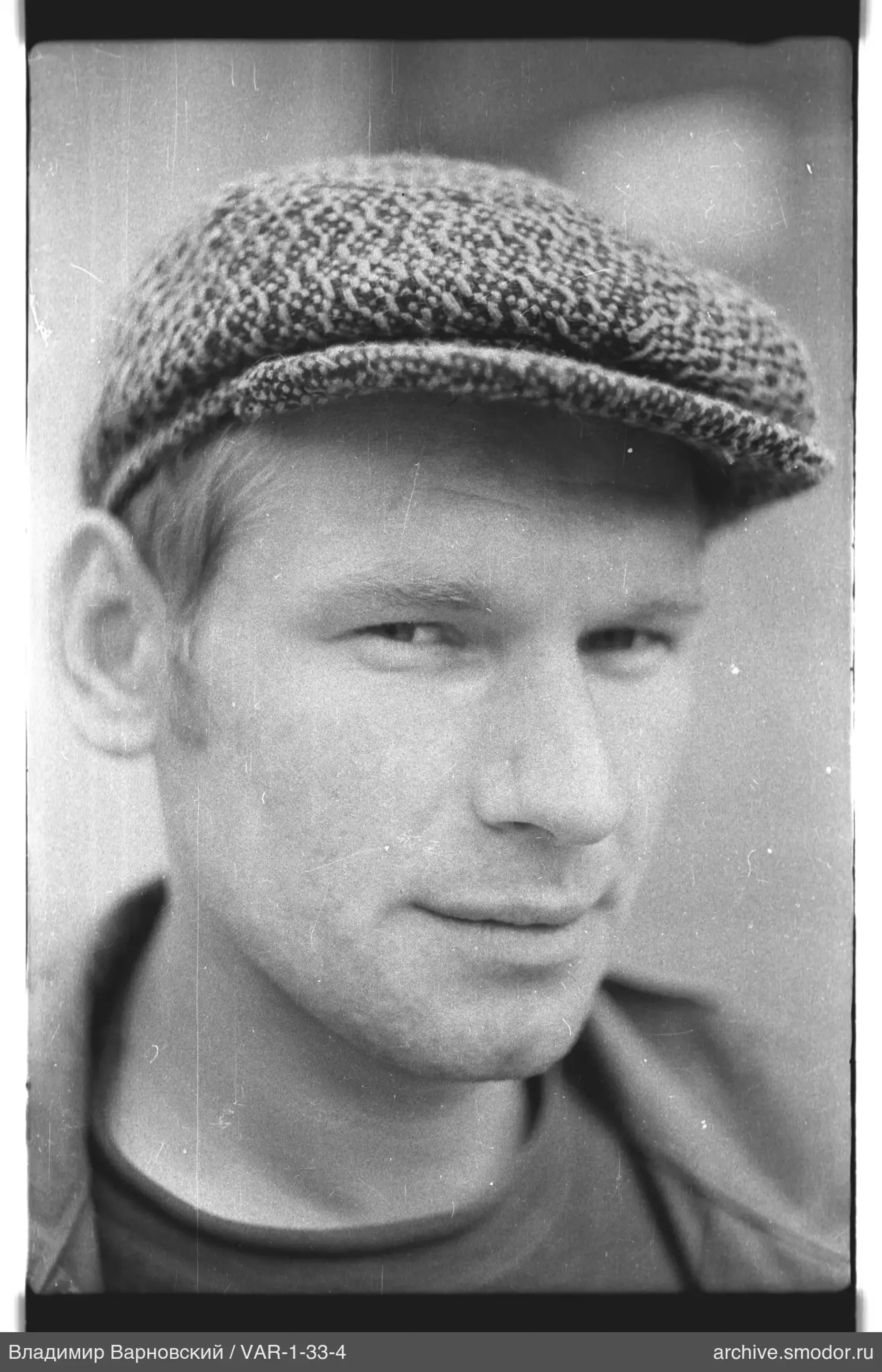 Portrait of a man in a cap