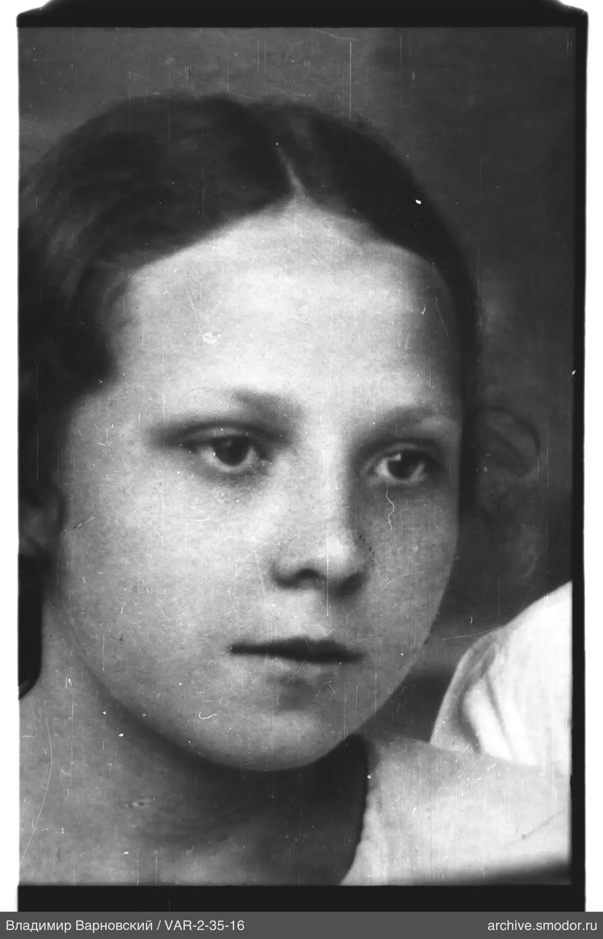 Close-up portrait of a girl