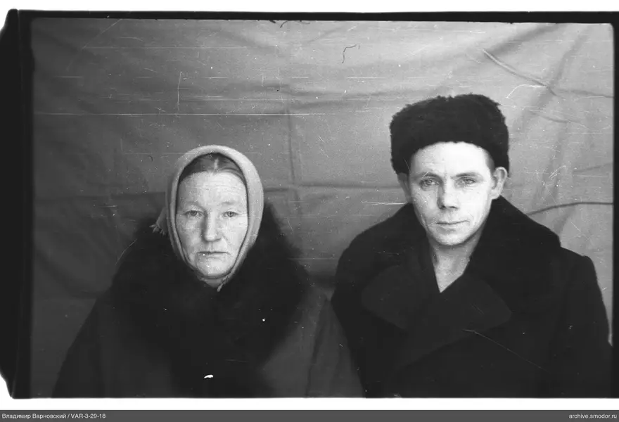 Portrait of a man and a woman