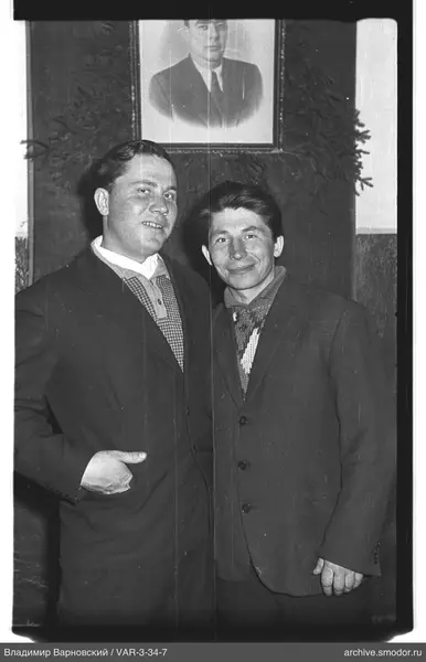 Portrait of two men