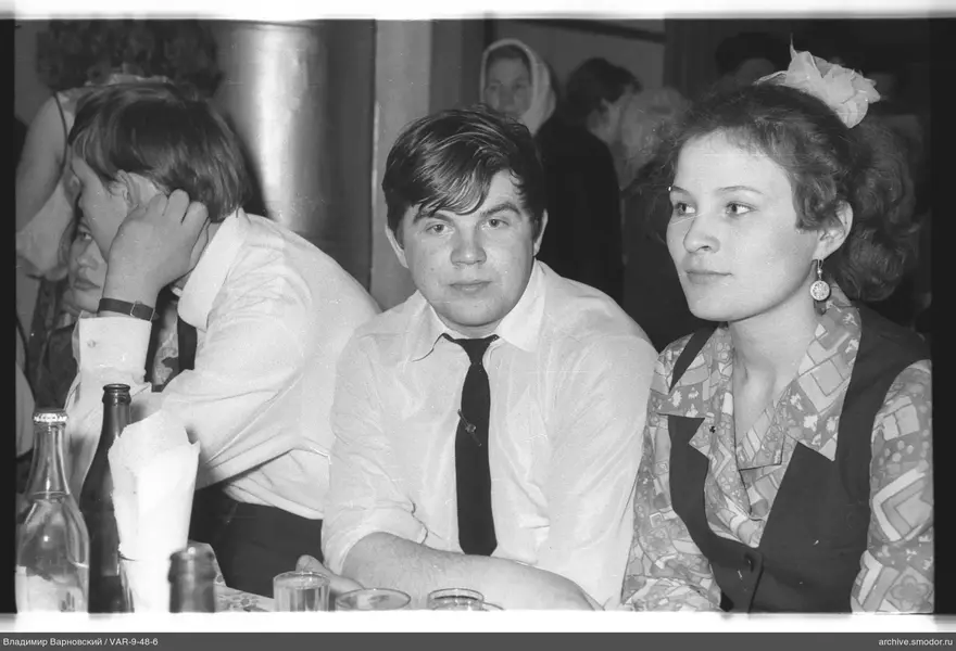 Group of young people at a table