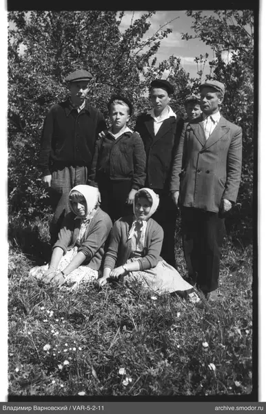 Gruppenporträt im Freien