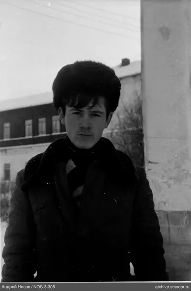 Портрет мужчины в меховой шапке