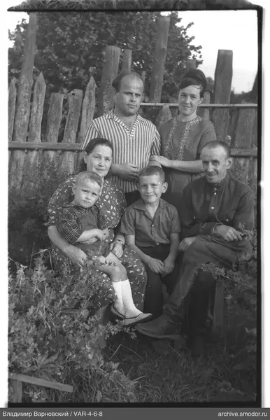 Gruppenfamilienporträt