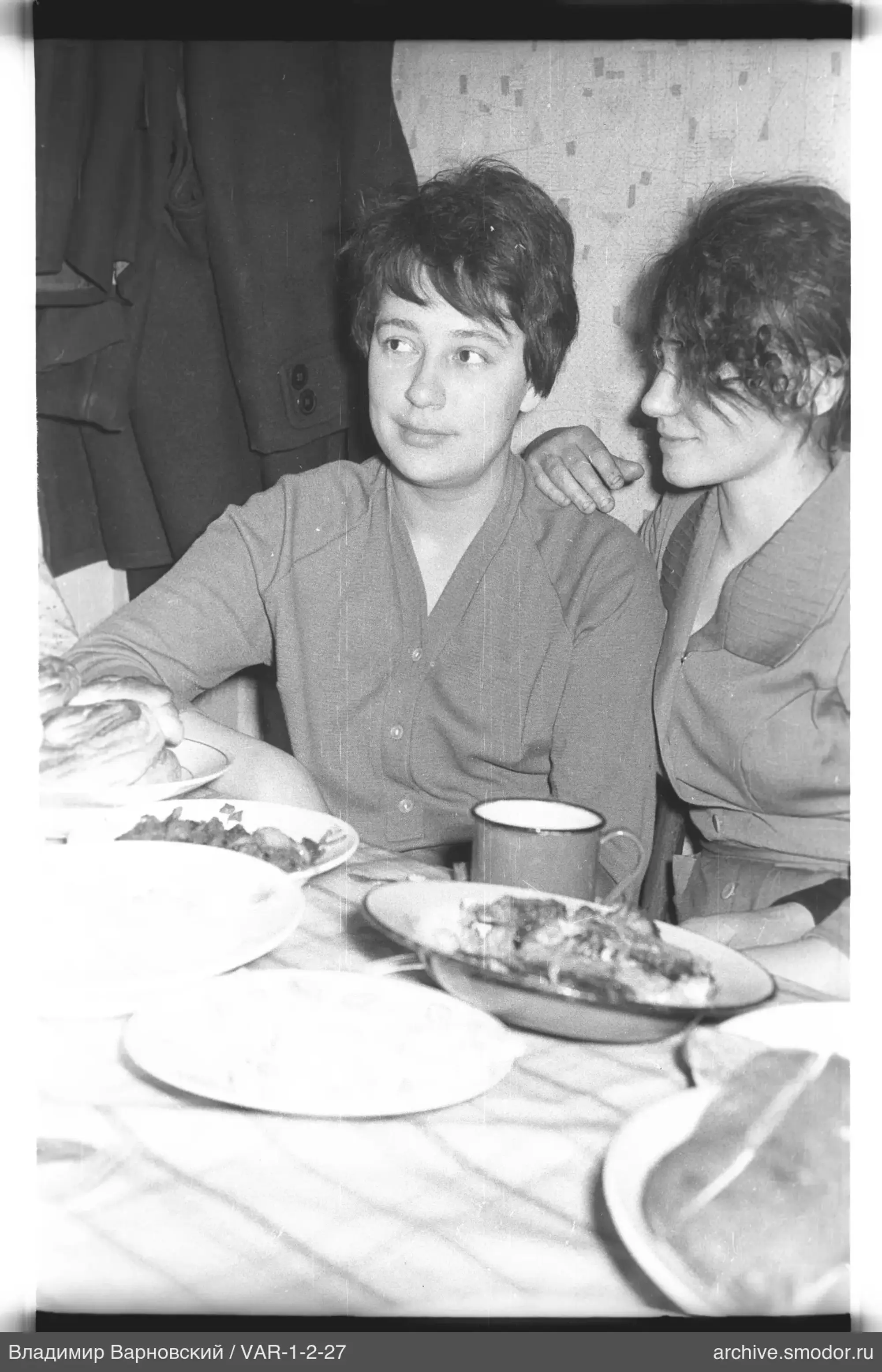 Guests at the festive table