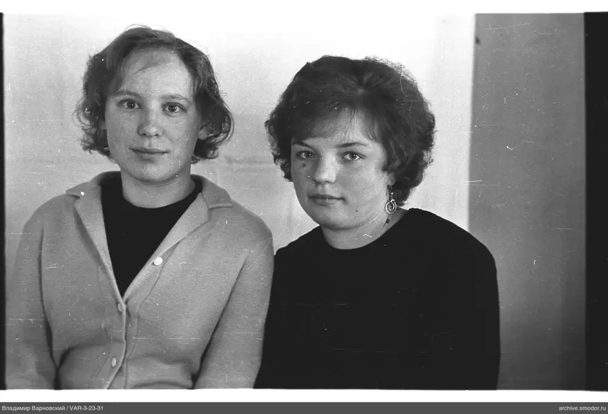 Portrait of two women