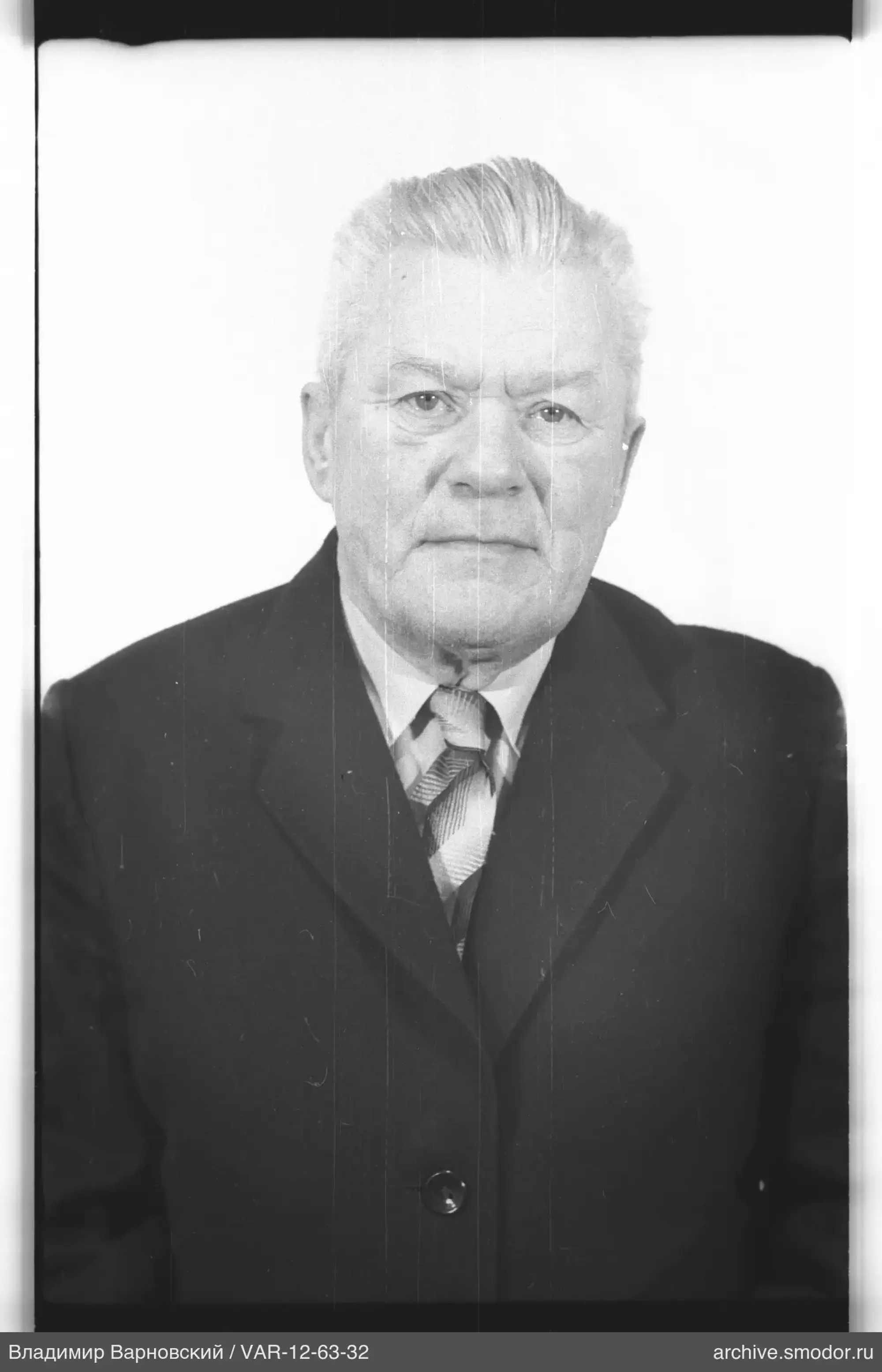 Porträt eines älteren Mannes
