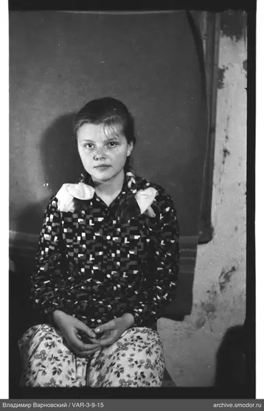 Portrait of a girl with braided hair