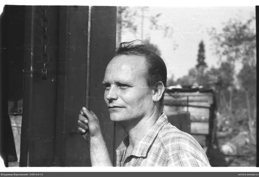 Portrait of a man in a checkered shirt