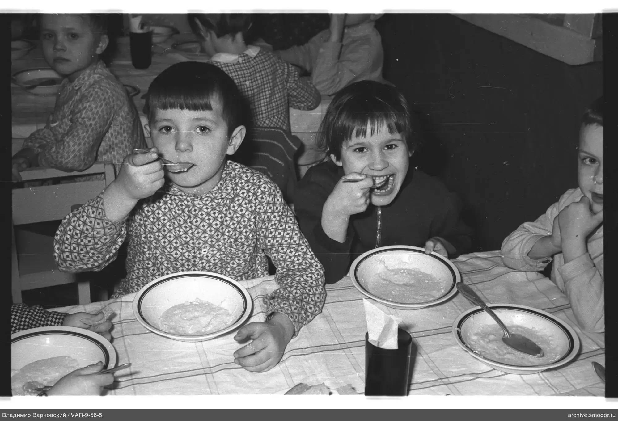 Children at the table