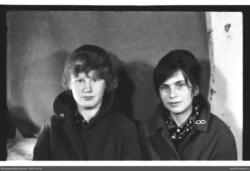 Portrait of two women